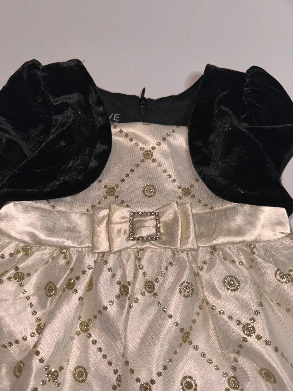 LOVE BY Special Occasions Girls Size 24 Months Dress Bloomers 2PCS Glitter #681